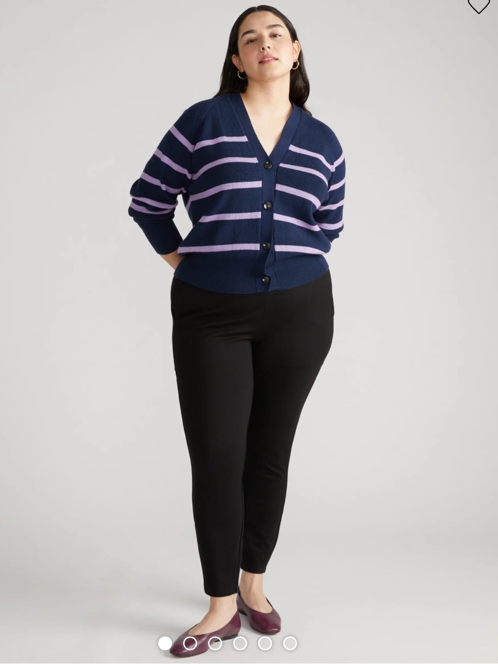 US Black Ponte Pants